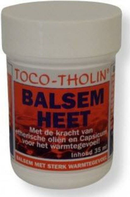 Toco Tholin - Balsem Heet - Spierbalsem - 35ml