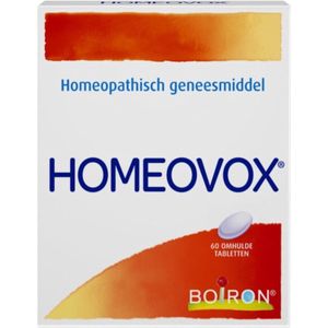 Homeovox - Homeopathisch Geneesmiddel - Tabletten - 60 Stuks