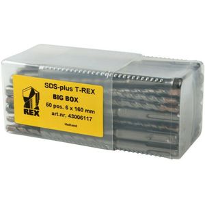 4Tecx Hamerboor 8X100/160mm Sds 50Box