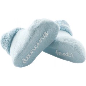 BamBam - Sock ‘Dancing Feet’ - Blauw - Baby Cadeau