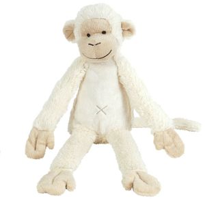 Happy Horse - Aap Mickey - Knuffel - Wit - Polyester Pluche