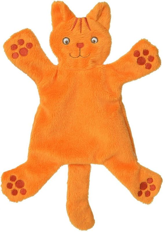 Happy Horse - Dikkie Dik Knuffeldoekje - Oranje - Polyester Pluche