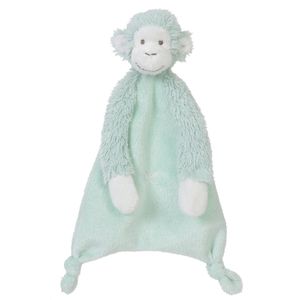 Happy Horse Aap Mickey Knuffeldoekje - Lagoon groen - Baby cadeau