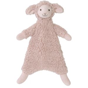 Happy Horse Lam Lotus Knuffeldoekje - Perzikroze - Baby cadeau
