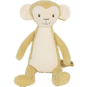 Happy Horse Aap Mano Knuffel 28cm - Geel - Baby knuffel