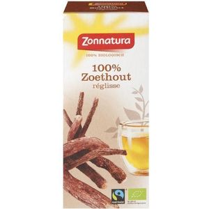 Zonnatura Thee Zoethout Bio 20 stuks