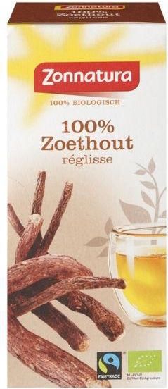 Zonnatura - Zoethout Thee - 20 Zakjes - Biologisch - Zoethoutwortel
