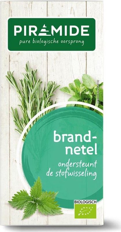 Piramide Kruidenthee Bio Brandnetel 20 stuks