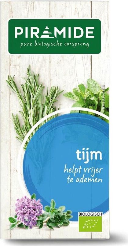 Piramide Kruidenthee Bio Tijm 20 Stuks