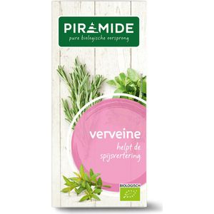 6x Piramide Kruidenthee Bio Verveine 20 stuks