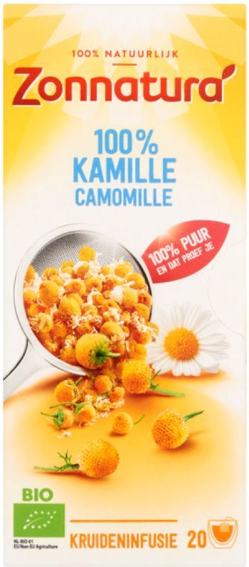 Zonnatura - Kamille Thee - 100% Bio - 20 Zakjes