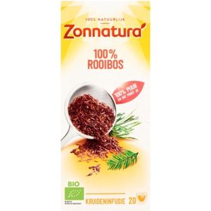Zonnatura Thee Rooibos Bio 20 Stuks
