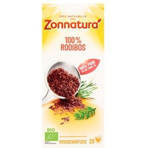Zonnatura Thee Rooibos Bio 20 Stuks