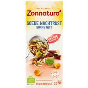 Zonnatura Thee Goede Nachtrust Bio 20 stuks
