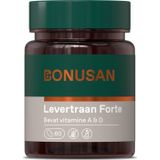 Bonusan - Levertraan Forte - Multivitaminen - 100ml - Met Vitamine A en D3