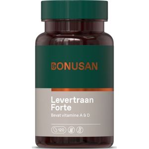 Bonusan - Levertraan Forte - 100ml - Vitamine A en D3