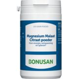 Bonusan Magnesium Malaat Citraat Poeder (130 gr)