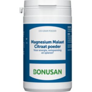 Bonusan Magnesium malaat citraat poeder 130g