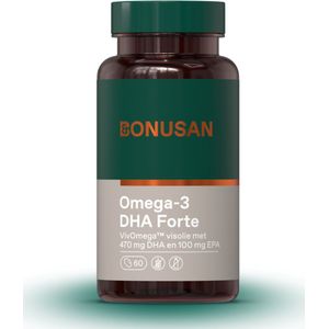 Bonusan - Omega-3 DHA Forte - Vetzuren - 1000 mg - Natuurlijke Triglyceriden