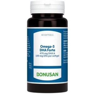 Bonusan Omega 3 DHA Forte 60 softgels