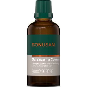 Bonusan - Sarsaparilla Complex - Tinctuur - 50ml - Plantaardig