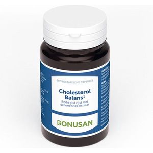 Bonusan - Cholesterol Balans Capsules - 60 Stuks - Vegan - Natuurlijke Hulpstoffen
