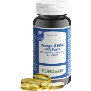 Bonusan Omega 3 MSC EPA Forte 60 softgel capsules