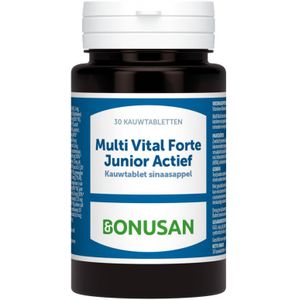 Bonusan Multi vital forte junior actief 30 kauwtabletten