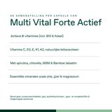 BONUSAN - Multi Vital Forte Actief - Multivitamine - 180 Capsules - Voor Dagelijks Gebruik