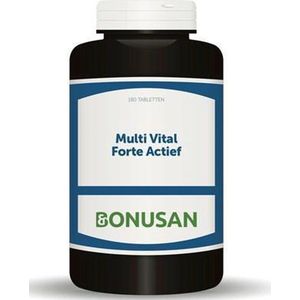 Bonusan Multi Vital Forte Actief Tabletten 180st