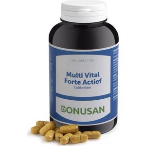 Bonusan Multi Vital Forte Actief Tabletten 180st