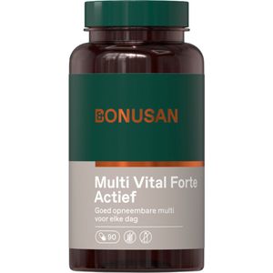 Bonusan Multi Vital Forte Actief Capsules 90 vcaps