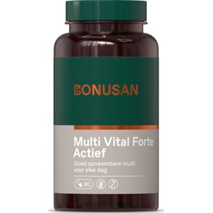 Bonusan Multi Vital Forte Actief Capsules 90 vcaps