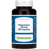 Bonusan Magnesiumcitraat 150mg Plus Tabletten 120st
