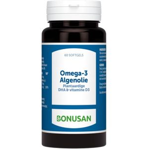 Bonusan Omega 3 algenolie 60 softgel capsules