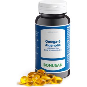 Bonusan Omega 3 algenolie 60 softgel capsules