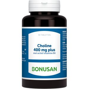 Bonusan Choline 400 mg plus (90 tabletten)
