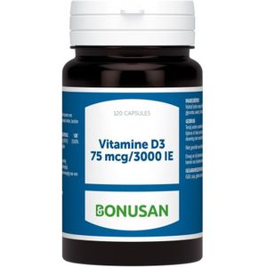 Bonusan Vitamine D3 75mcg/3000ie 120 softgels