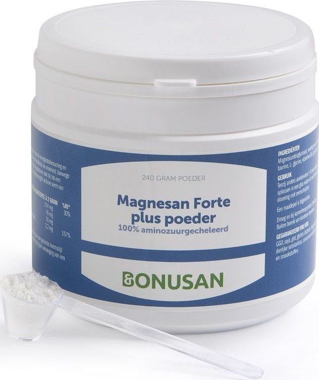 Bonusan Magnesan forte plus poeder 240 gram