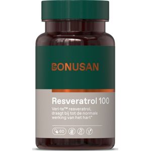 Bonusan - Resveratrol 100 - Antioxidant - 100 mg - Natuurlijke Extract