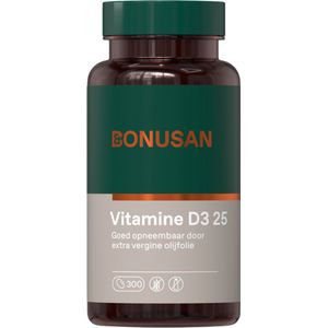 Bonusan Vitamine D3 25mcg/1000 IE Capsules 300st