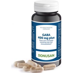 Bonusan - GABA 400 mg Plus - Vitamine B-complex - Ondersteuning bij Stress