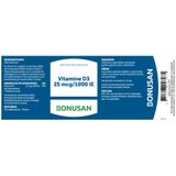 Bonusan Vitamine D3 25 mcg/1000 IE 180 softgels