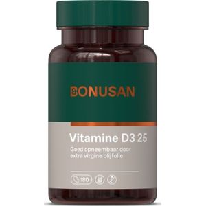 Bonusan Vitamine D3 25 mcg/1000 IE 180 softgels