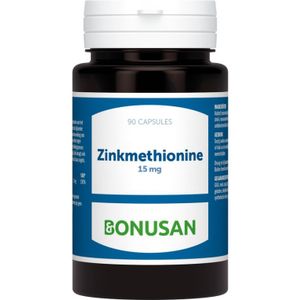 Bonusan Zinkmethionine 15mg 90 capsules