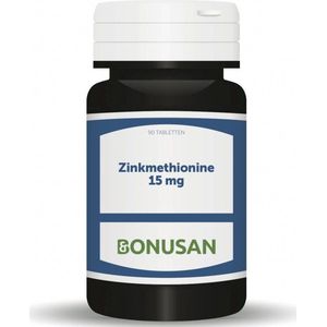 Bonusan - Zink Methionine Capsules - 90 Stuks - 15 mg Elementair Zink