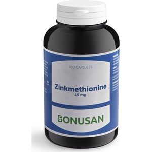 Bonusan Zinkmethionine 15 mg 300 capsules