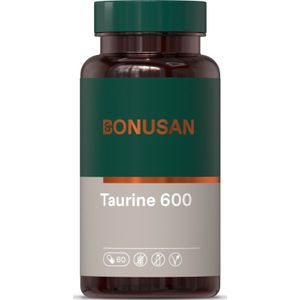 Bonusan Taurine 600mg 60 capsules
