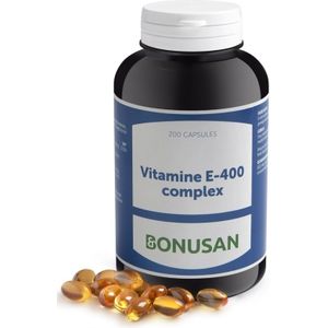 Bonusan Vitamine e-400 complex 60 Softgel Capsules