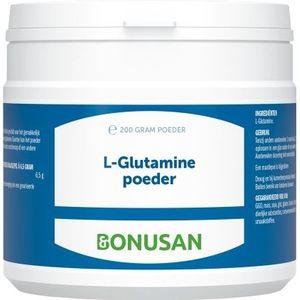 Bonusan L-Glutamine poeder 200 gram